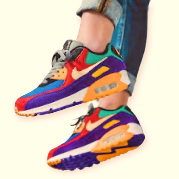 Nike Shoes - Nike Air Max 90 Viotech, Like New 5.5 Youth 7 Women’s